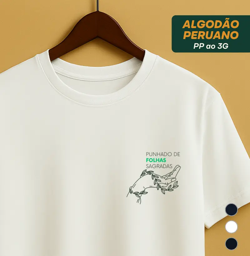 Punhado de folhas sagradas