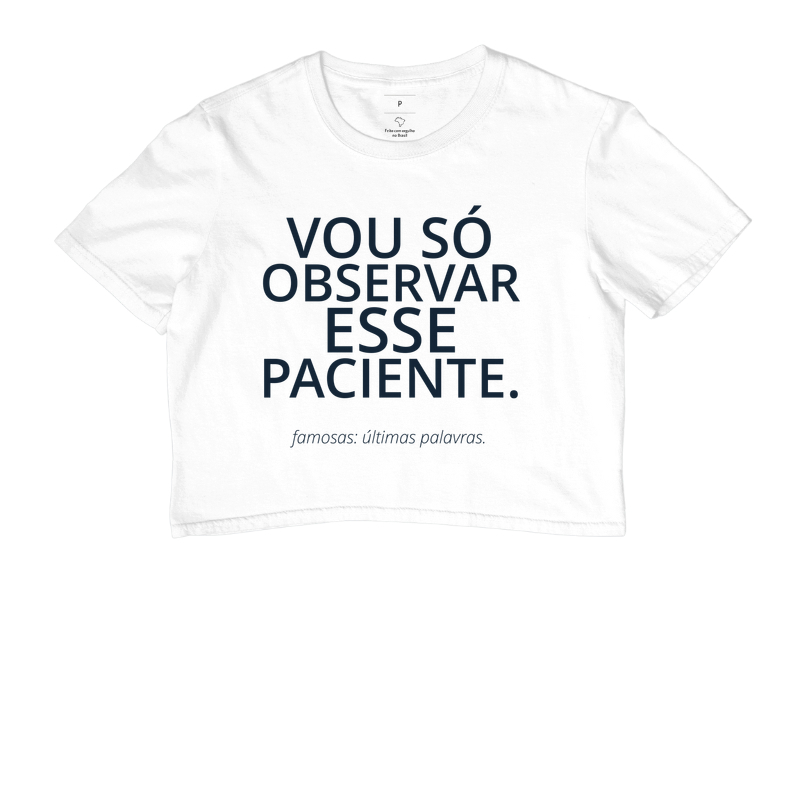 Vou só observar  - Cropped