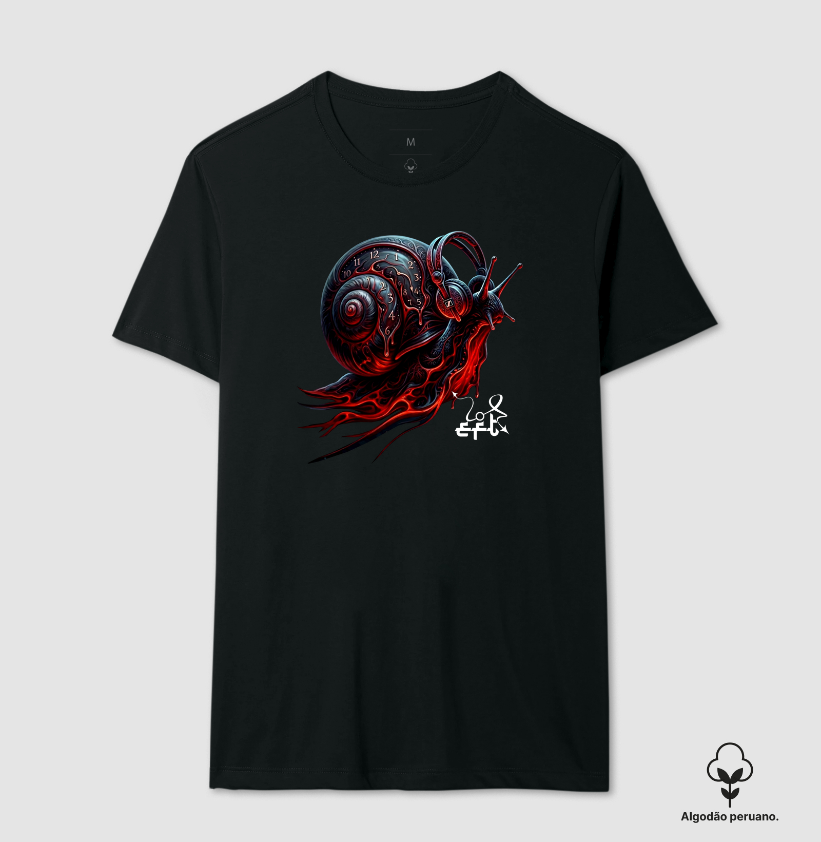 Camiseta Algodão Peruano EFT Slow Burn