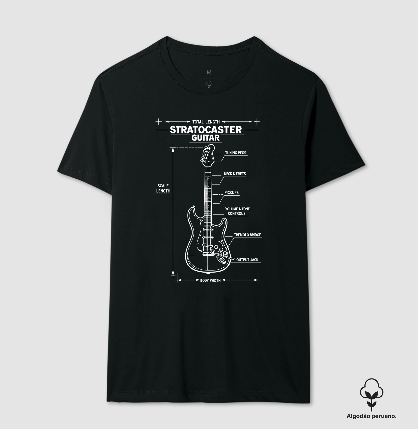 Guitarra Strato diagrama