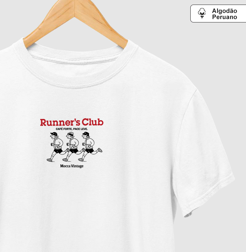ALGODÃO PERUANO - Runner's Club - Café Forte, Pace Leve