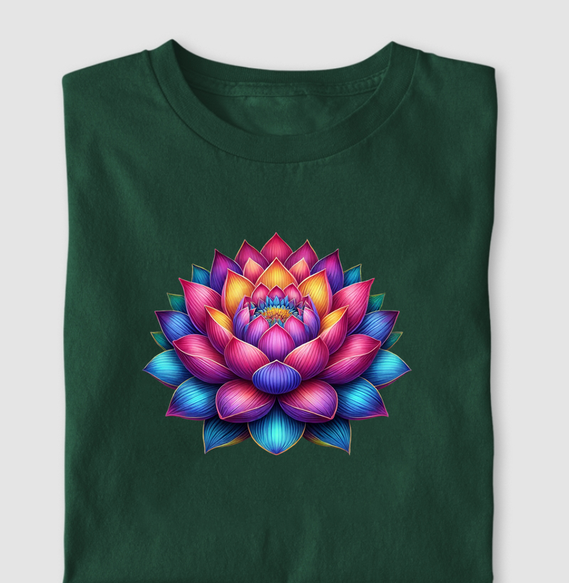 Flor de Lótus Multicores