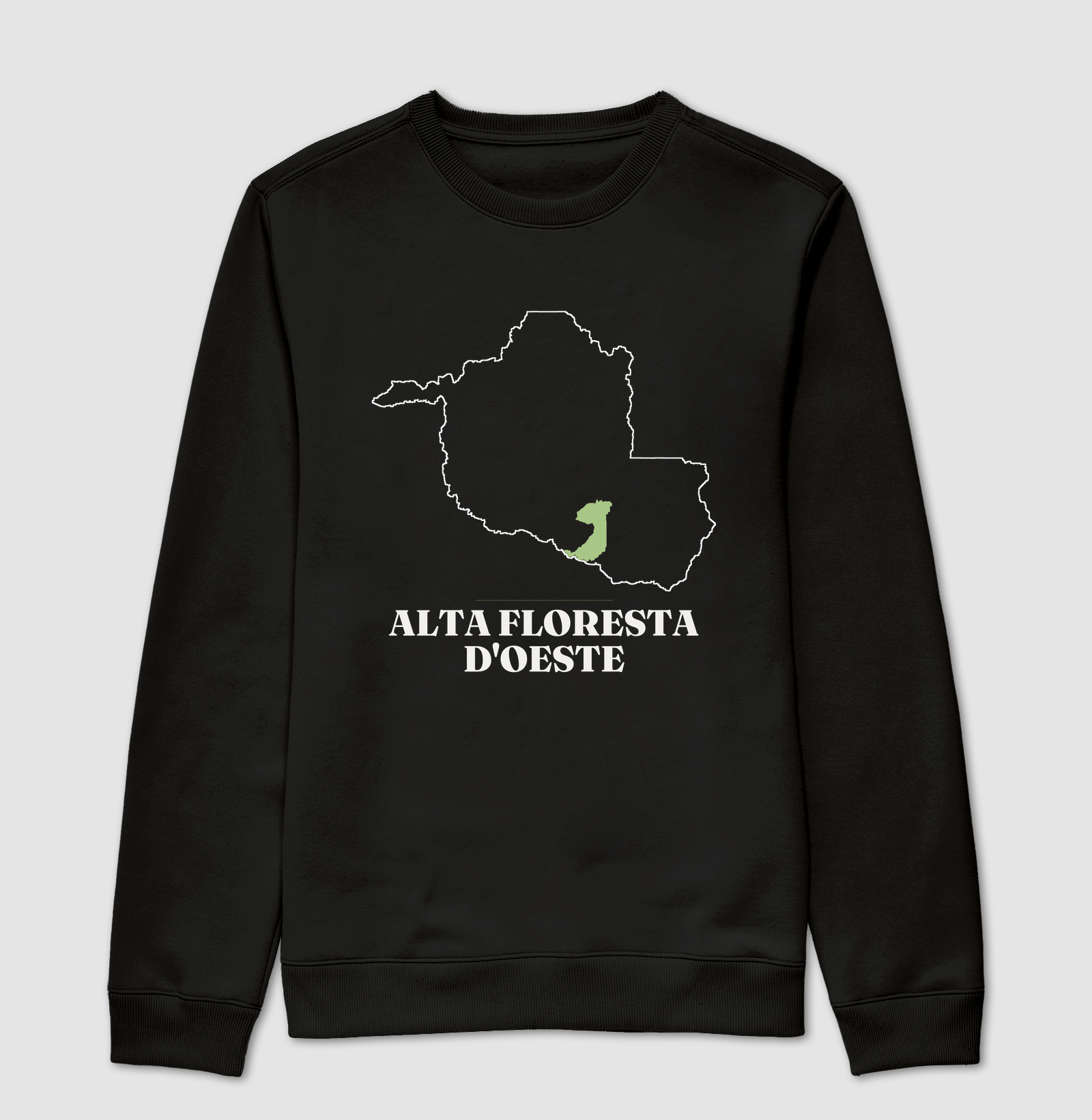 Alta Floresta D'Oeste | Traço RO - Suéter Moletom