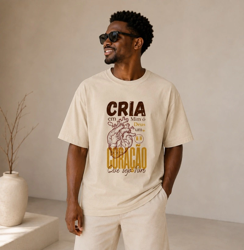 Cria em mim, ó Deus, um coração que seja puro.