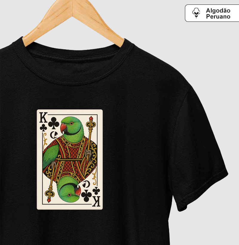 Camiseta Algodão Peruano Ringneck - Carta Reis