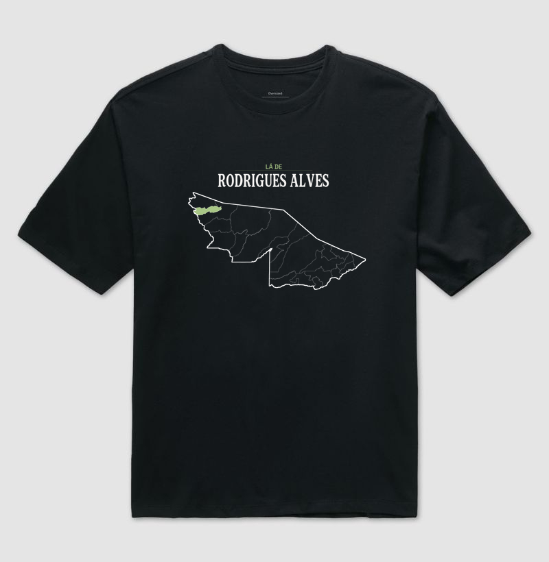 Rodrigues Alves | Território AC - Camiseta Oversized