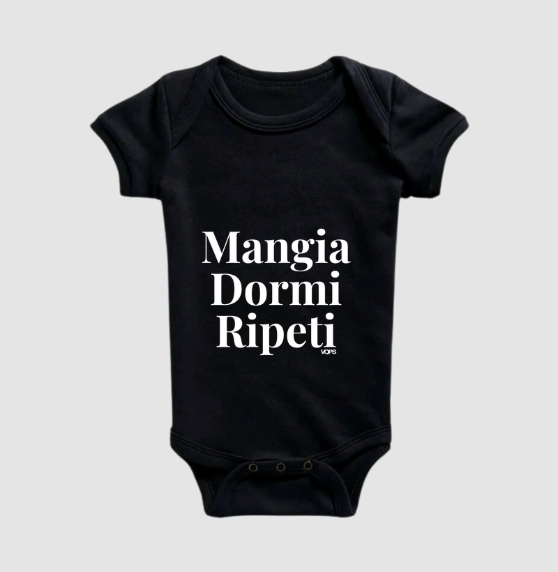 "Coma, durma, repita"