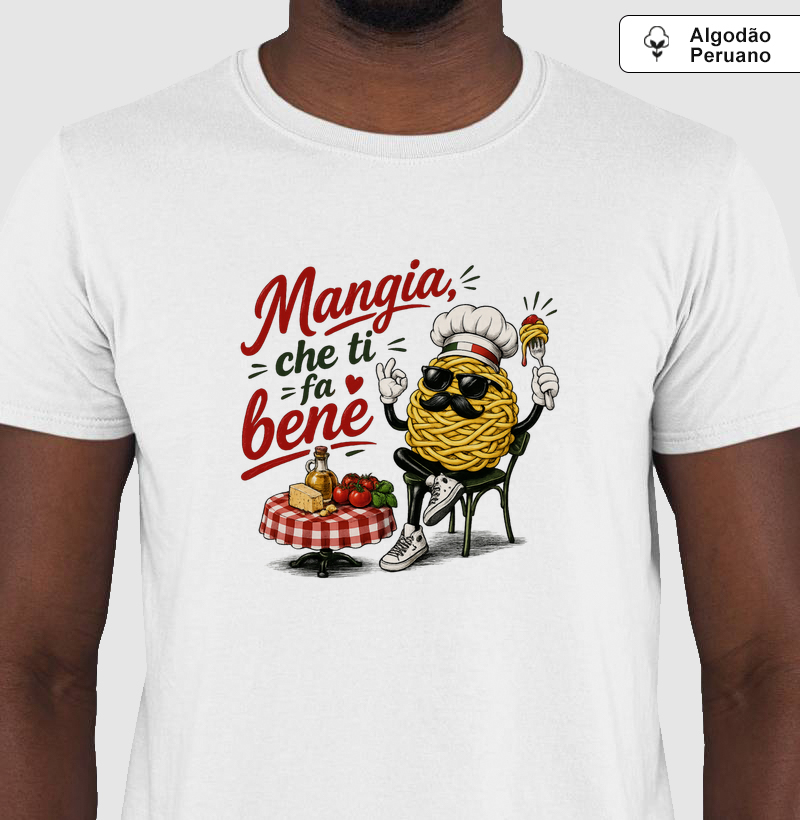 Camiseta Mangia che ti fa Bene