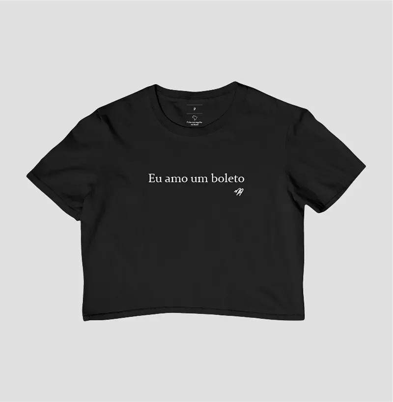Eu amo um boleto 