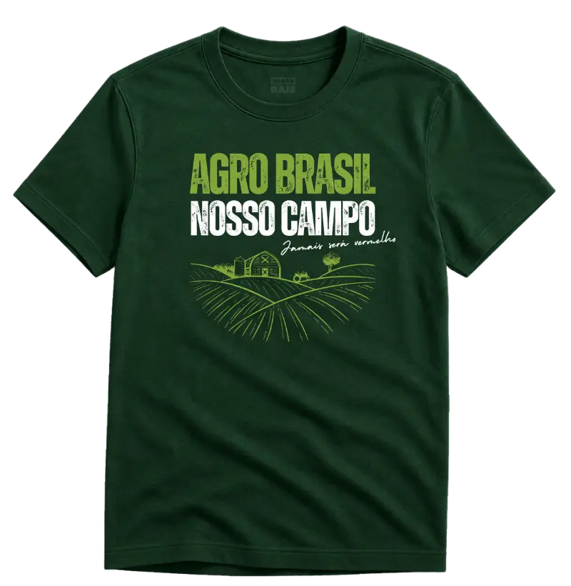 Nosso campo, jamais será vermelho