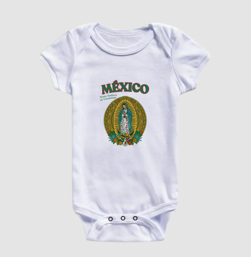 Body Infantil México Nossa Senhora de Guadalupe