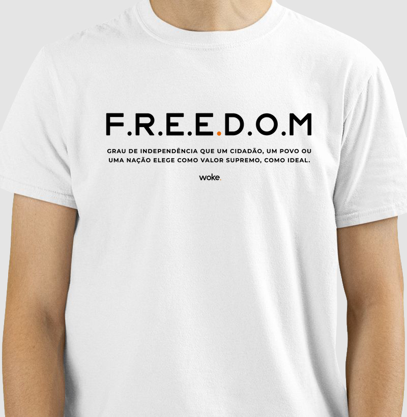 Camiseta Woke Freedom 