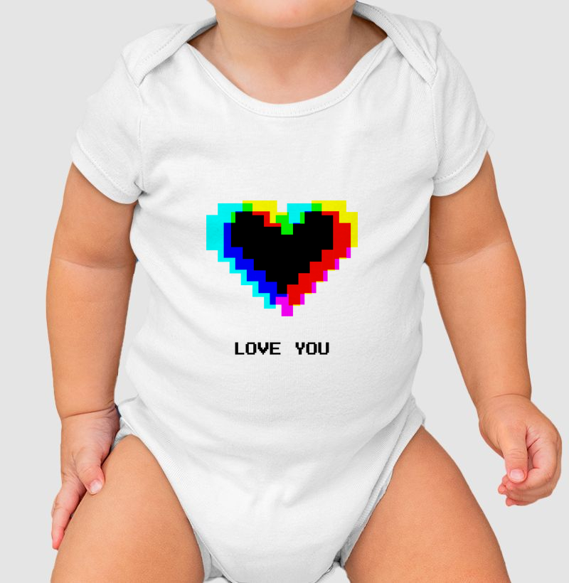 LOVE YOU – PIXEL HEART