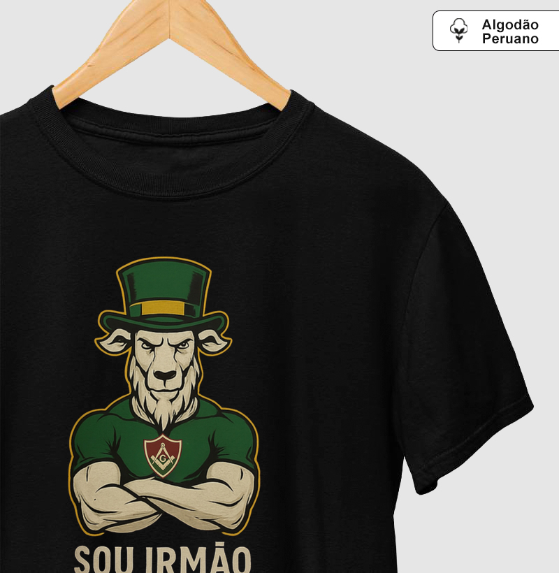 Camiseta Algodão Peruano Guerreiro Tricolor - Mr. GADU