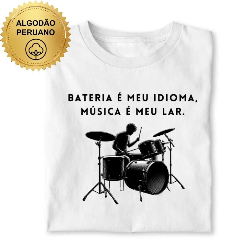 Bateria é meu idioma