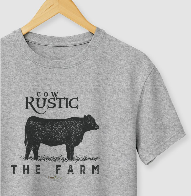 Camiseta Cow Rustic Farm