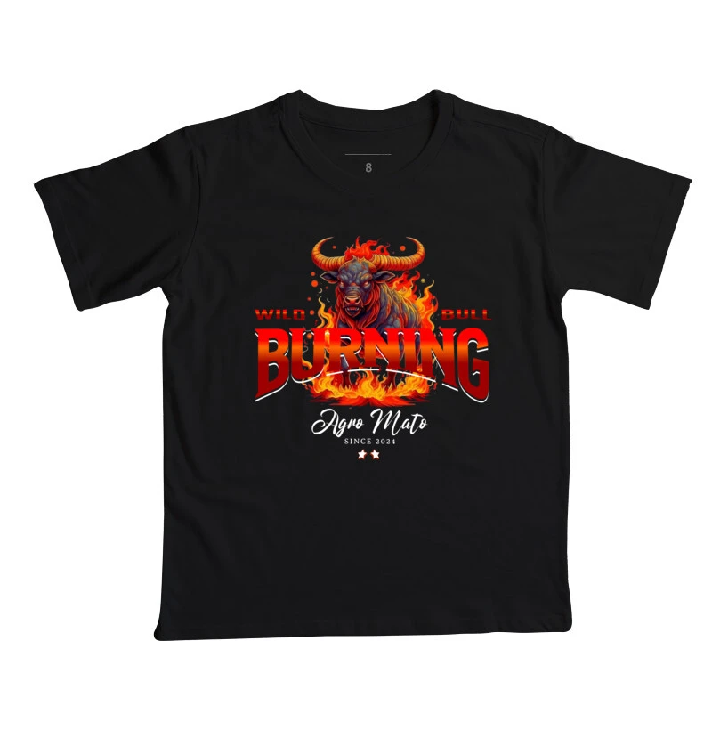 Camiseta Infantil Wild Bull