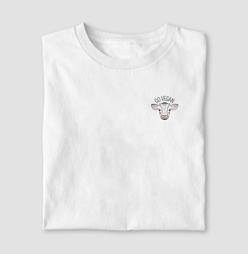 Vaca Go Vegan (T-Shirt e Baby Look) 
