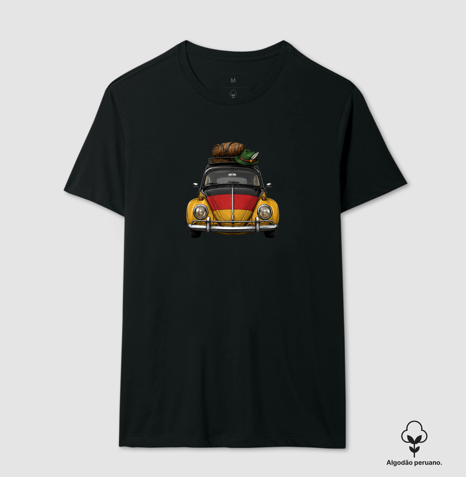 Fusca Alemão - Camiseta Algodão Peruano