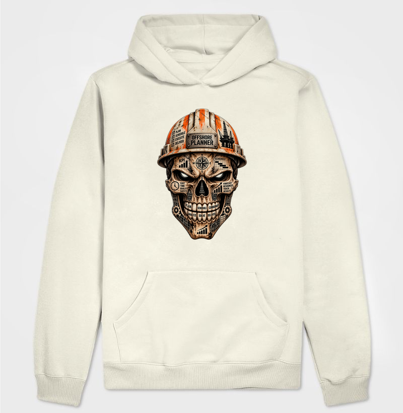 Offshore Planner Skull - Hoodie Moletom