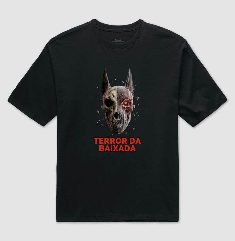Camiseta Oversized Athletico Paranaense - Terror