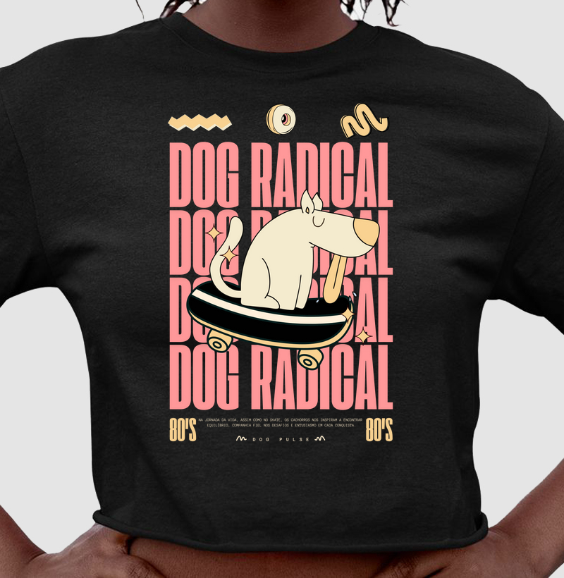 Cropped Dog Pulse Radical - Dog On Fire