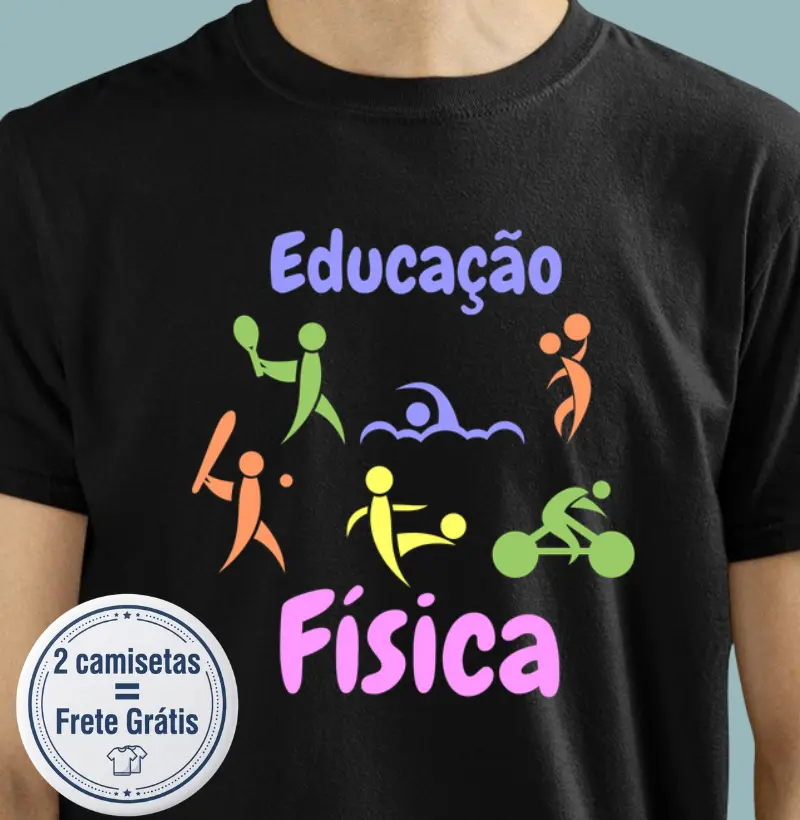 Camiseta Premium Educação Física 