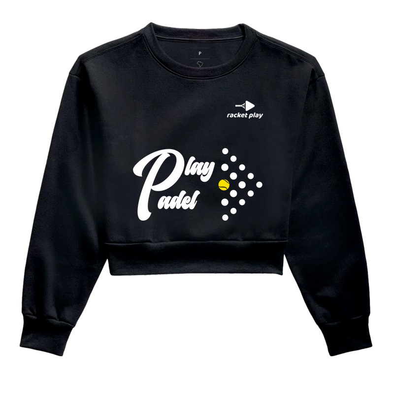 Cropped Moletom Padel - Play Padel