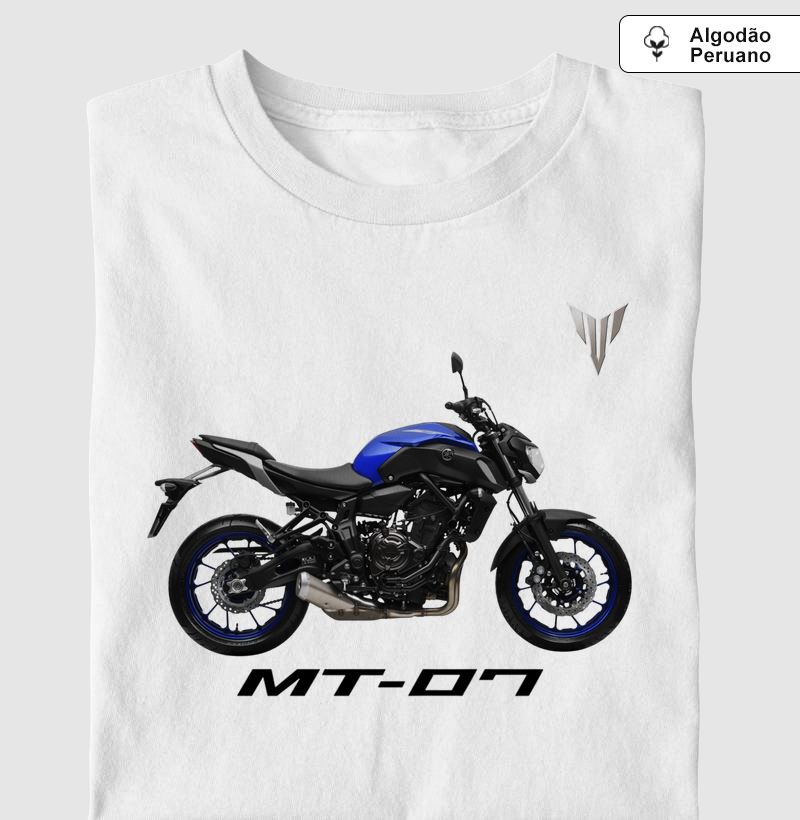 Supreme Yamaha MT-07 Azul (tecido algodão peruano)
