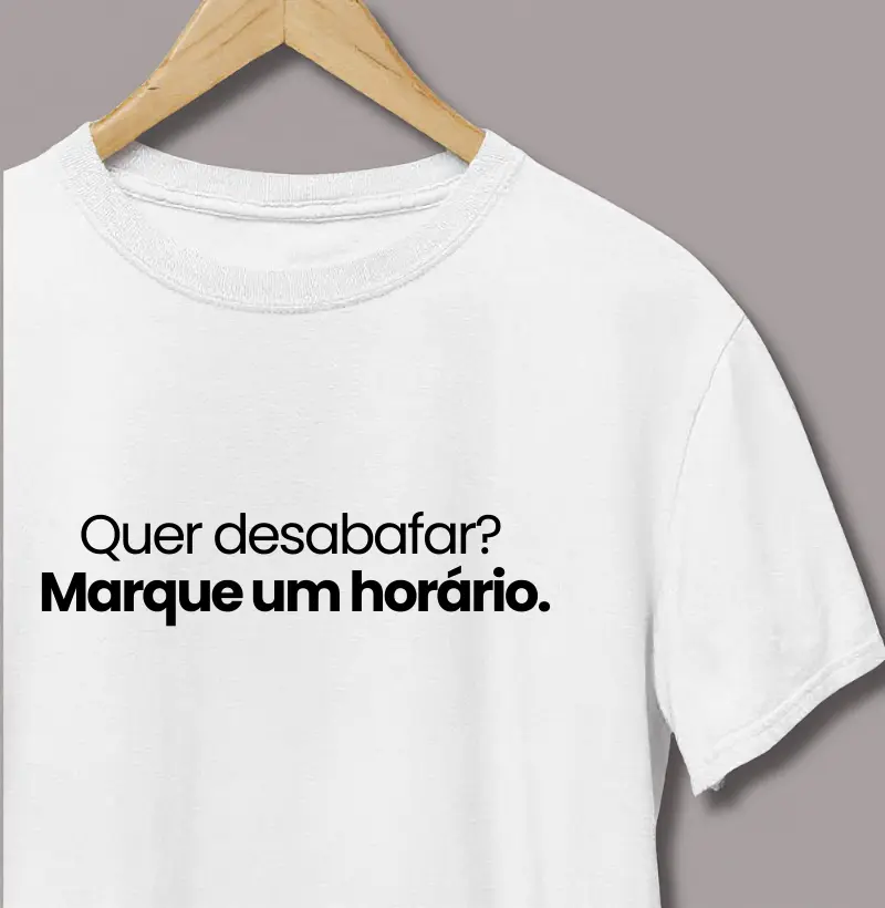 Quer Desabafar? Marque Um Horário
