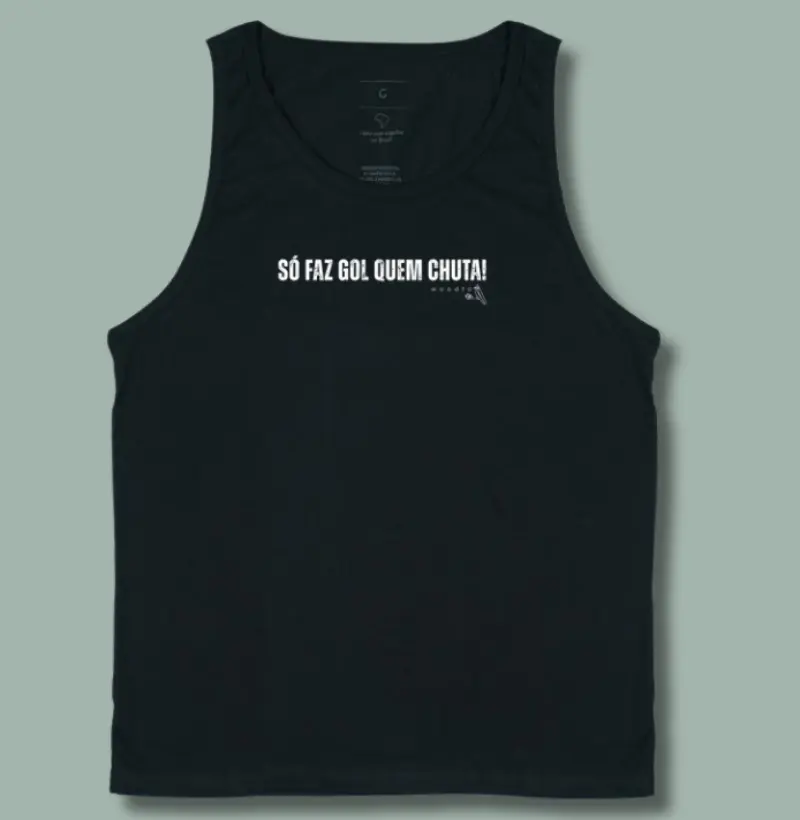 Só faz gol quem chuta