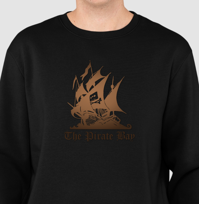 The Pirate Bay Origem - Suéter Moletom
