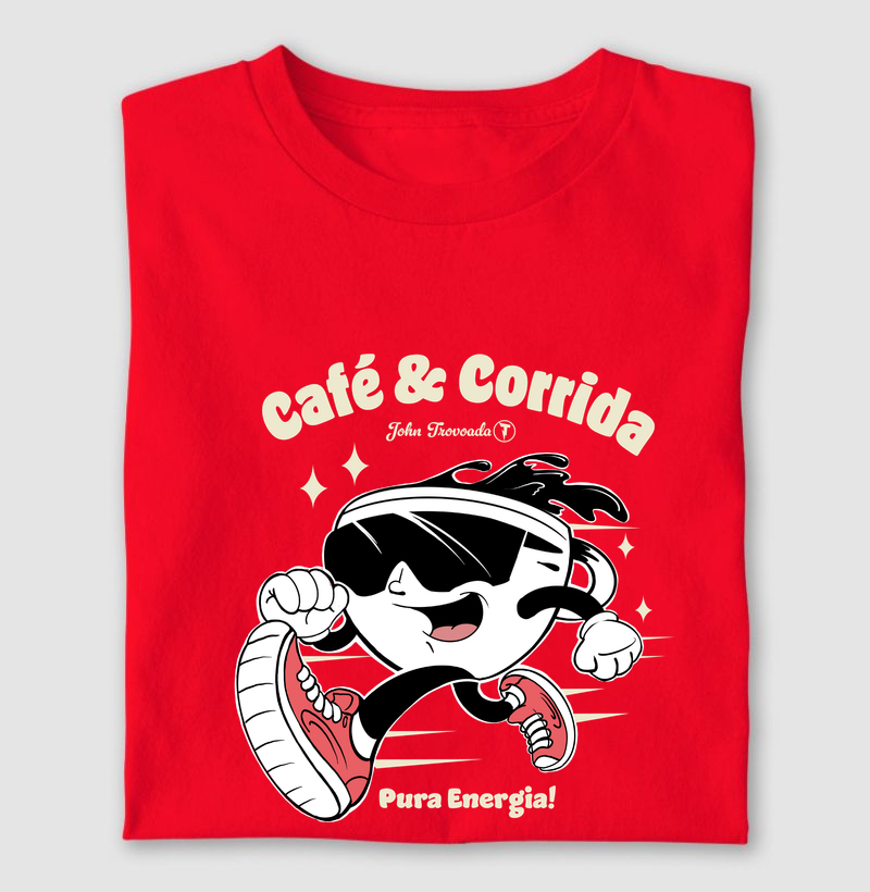 Camiseta Café & Corrida 
