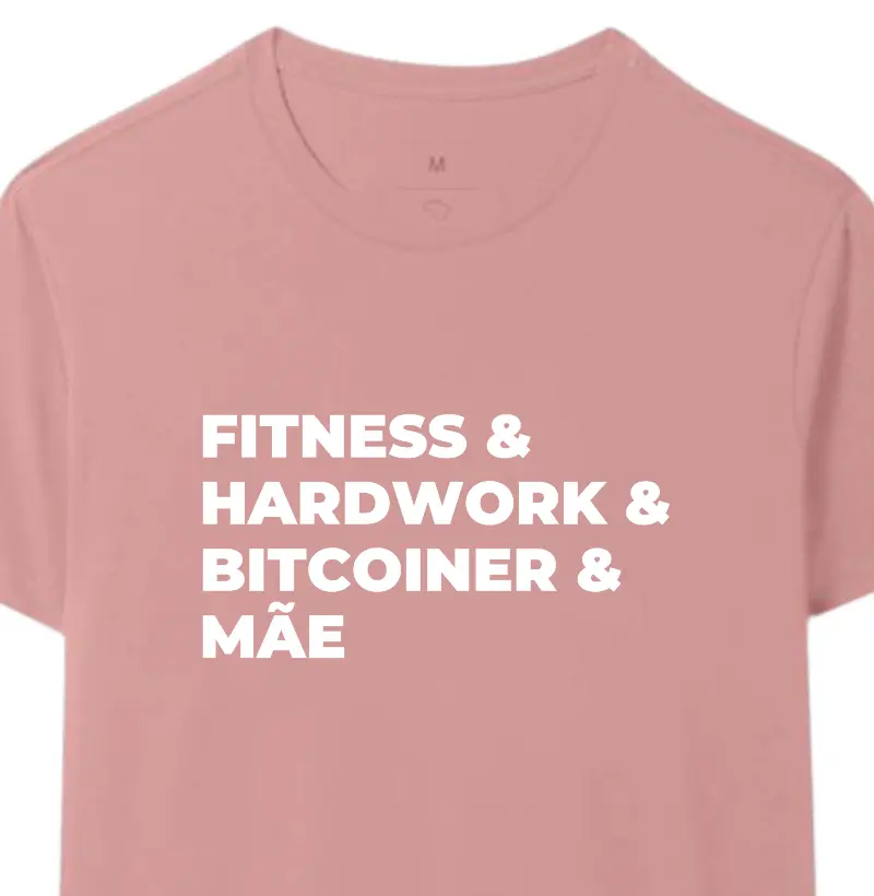 Mãe fitness bitcoiner