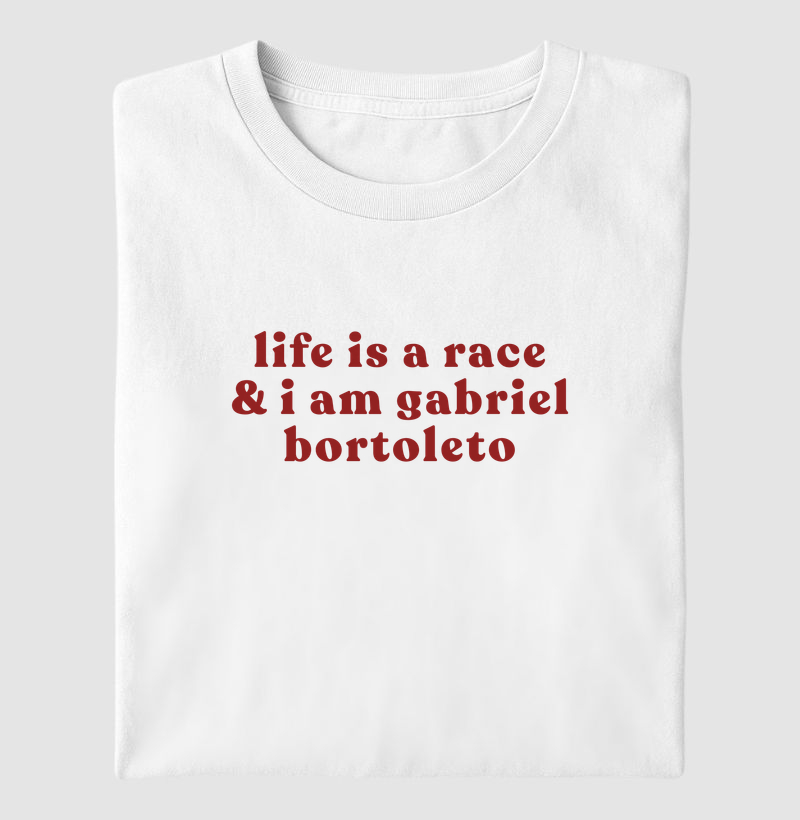 i am gabriel bortoleto - Camiseta