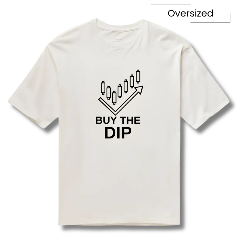 Camiseta Trader Buy the Dip - Camiseta Oversized