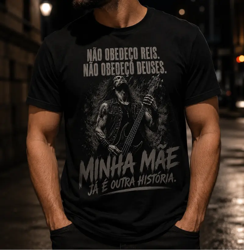 Não obedeço reis. Não obedeço deuses.