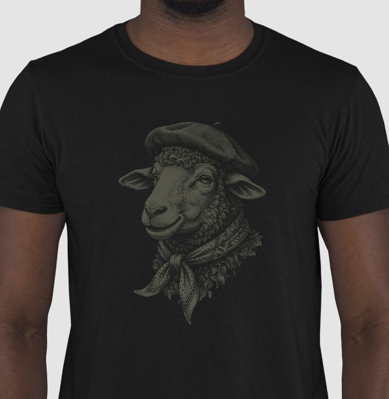 Camiseta Ovelha Crioula - Identidade de Campo