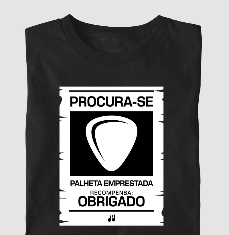 Procura-se palheta emprestada