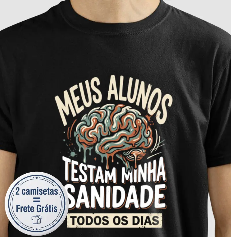 Camiseta Premium Professor/Pedagogo