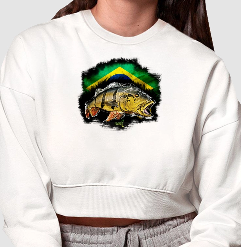 MOLETOM CROPPED Açu Amazon 