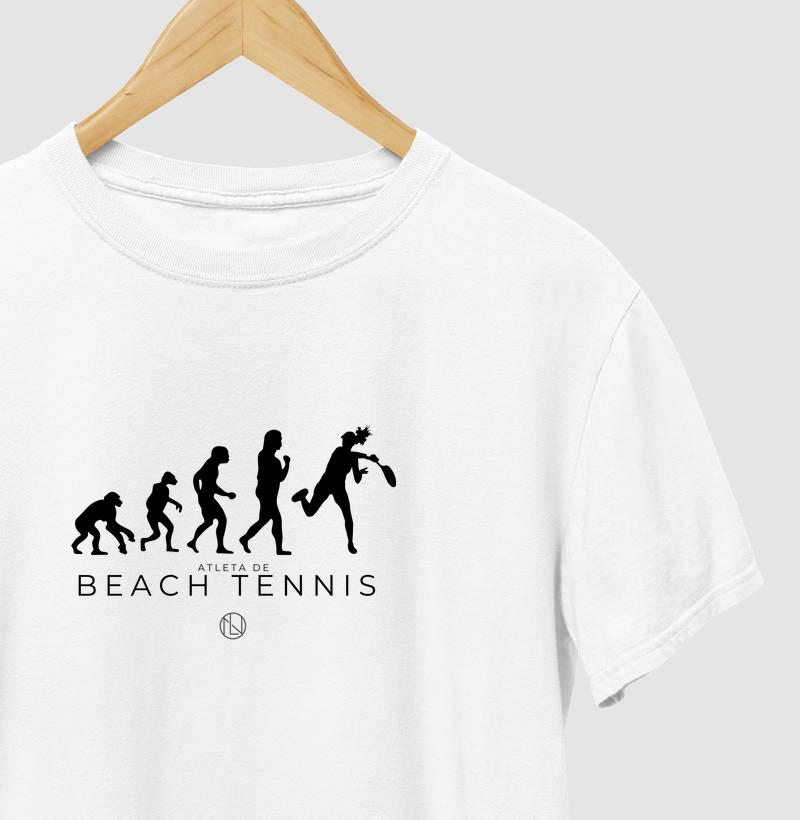 Camiseta Evolução da Atleta de Beach Tennis