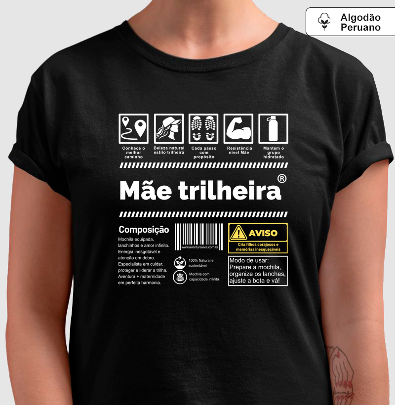 Rótulo mãe trilheira