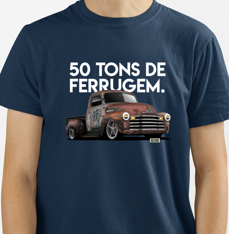 50 tons de ferrugem.