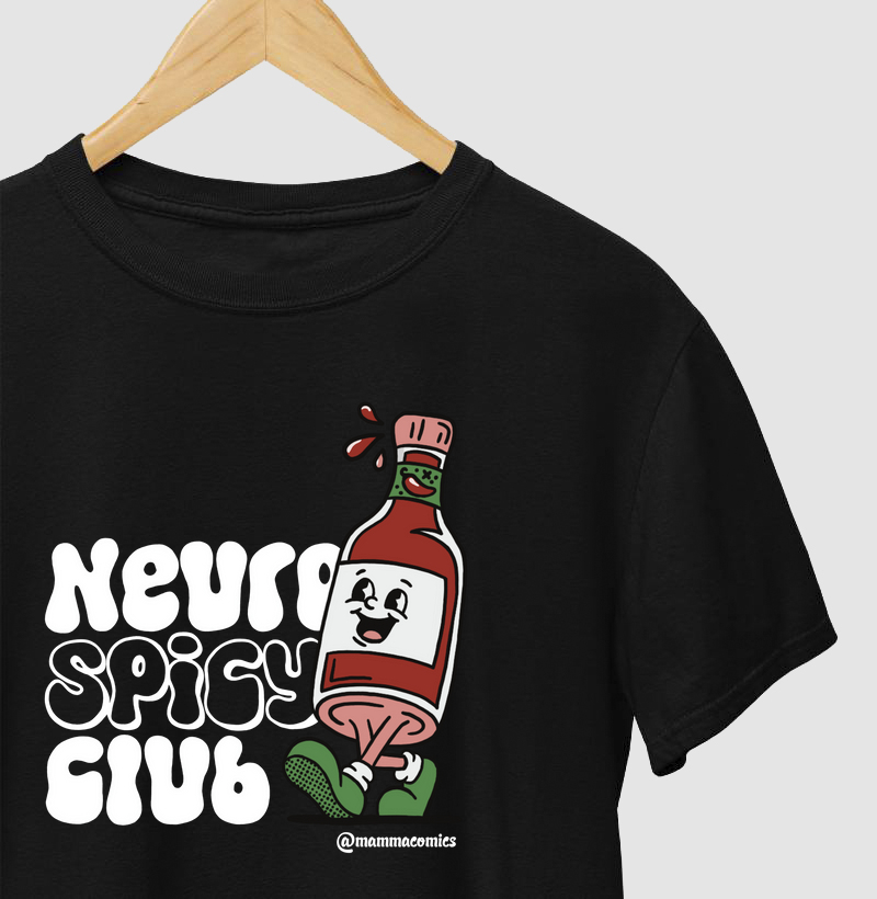 NeuroSpicy Club- Camiseta