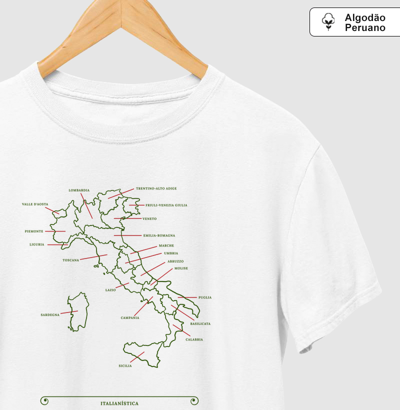 As 20 regiões italianas