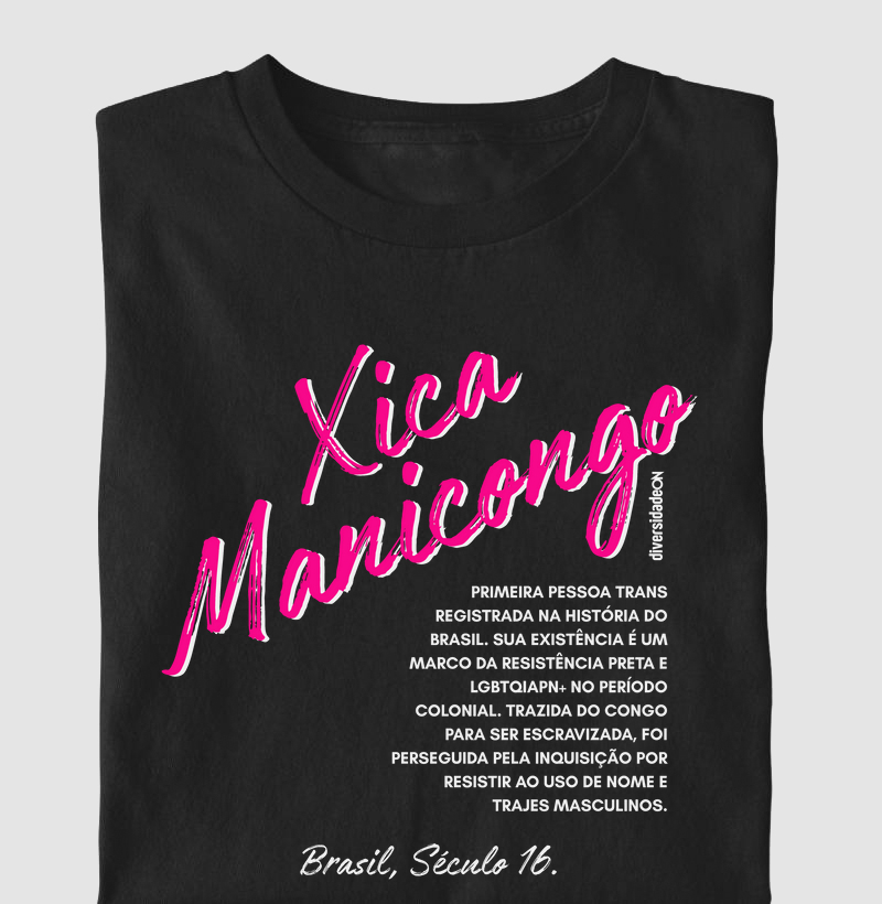 Xica Manicongo - Diversidade e Resistência Ancestral.