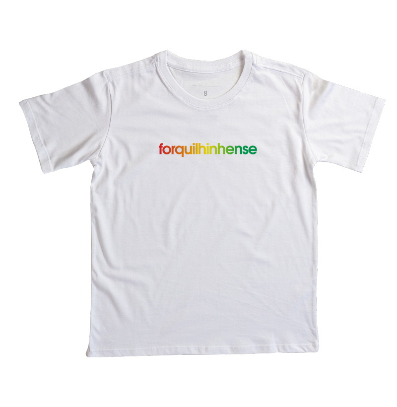 Camiseta Infantil Forquilhinhense Cores da Bandeira