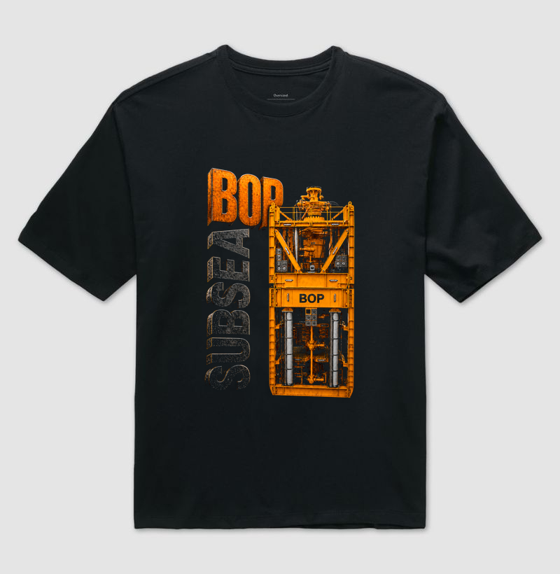 Subsea Blowout Preventer 1 - Camiseta Oversized