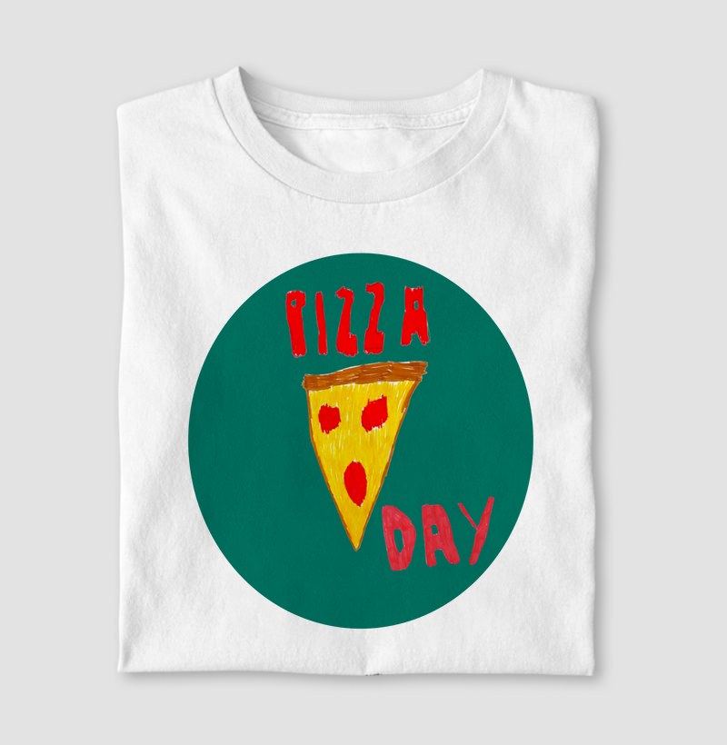 Camiseta Pizza Day Thomáz 